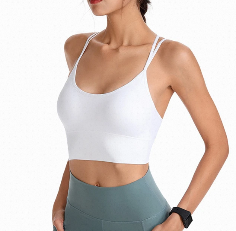 White Sports Bra:The Timeless Elegance