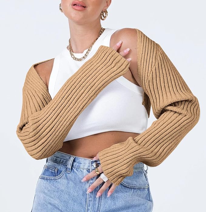 cropped cardigan