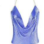 sequin halter top