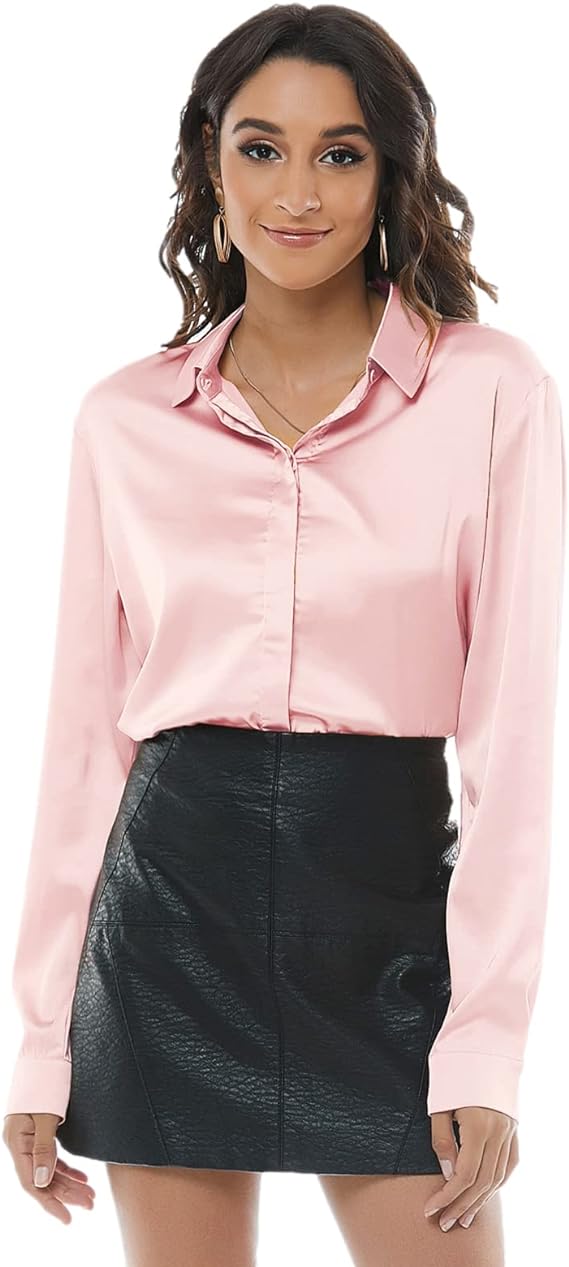 silk blouses for women