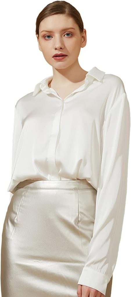 silk blouses for women