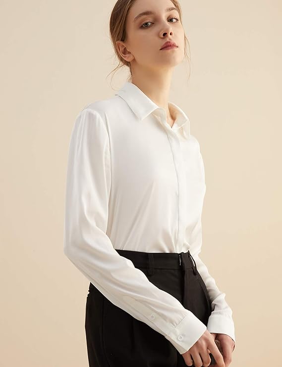 silk blouses for women