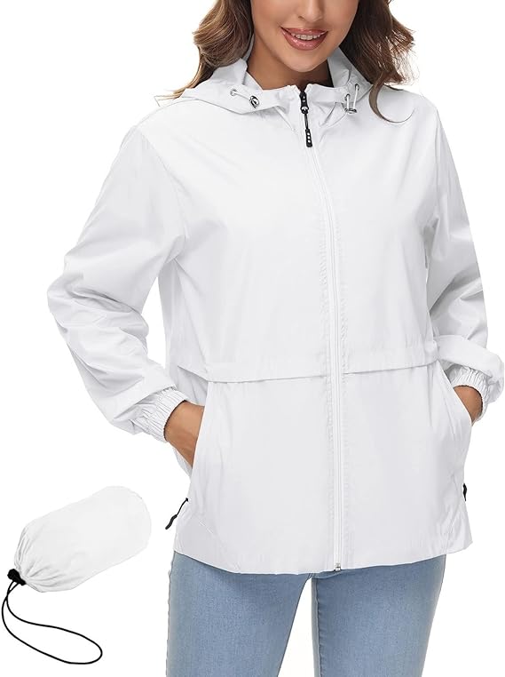 womens rain coat with hood