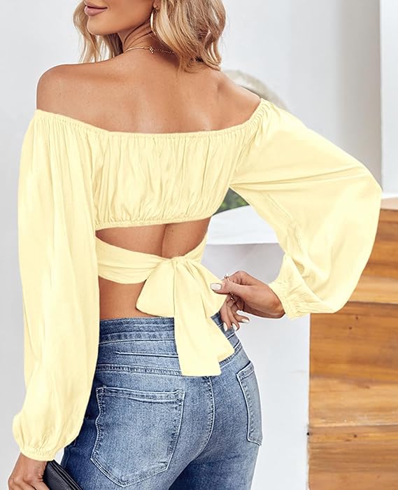 off shoulder blouse