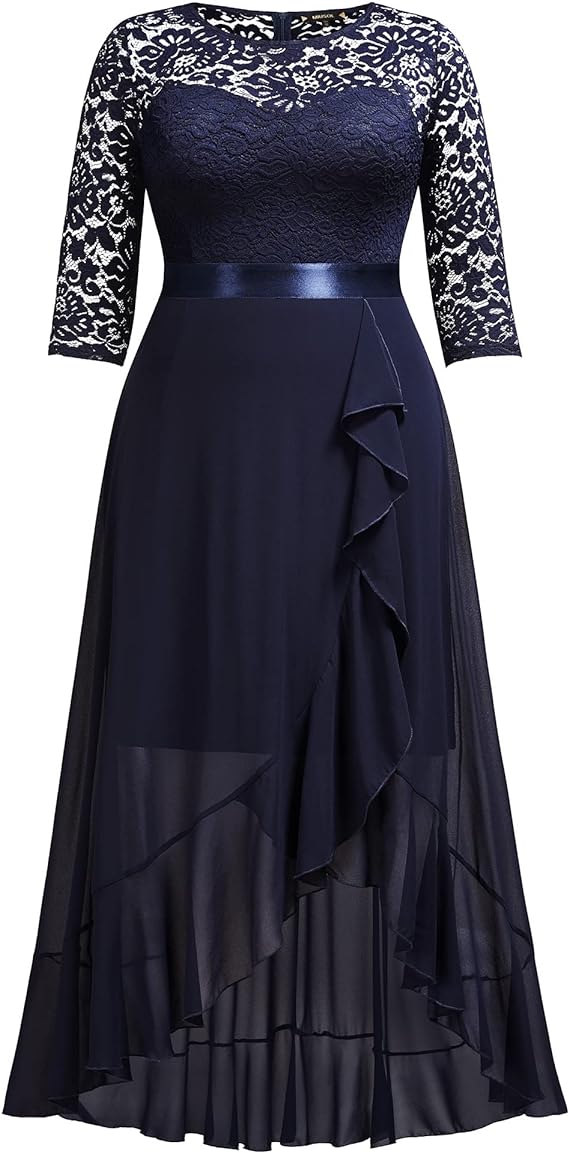 plus size evening dress