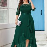 plus size evening dress