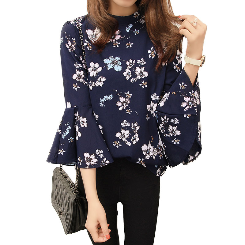 floral blouse