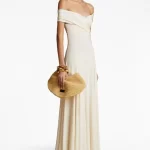 off shoulder maxi dress