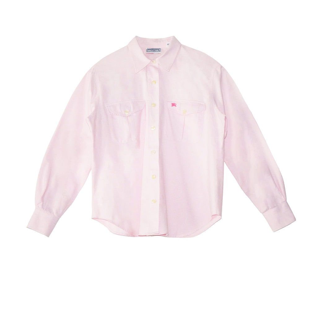 burberry pink shirt