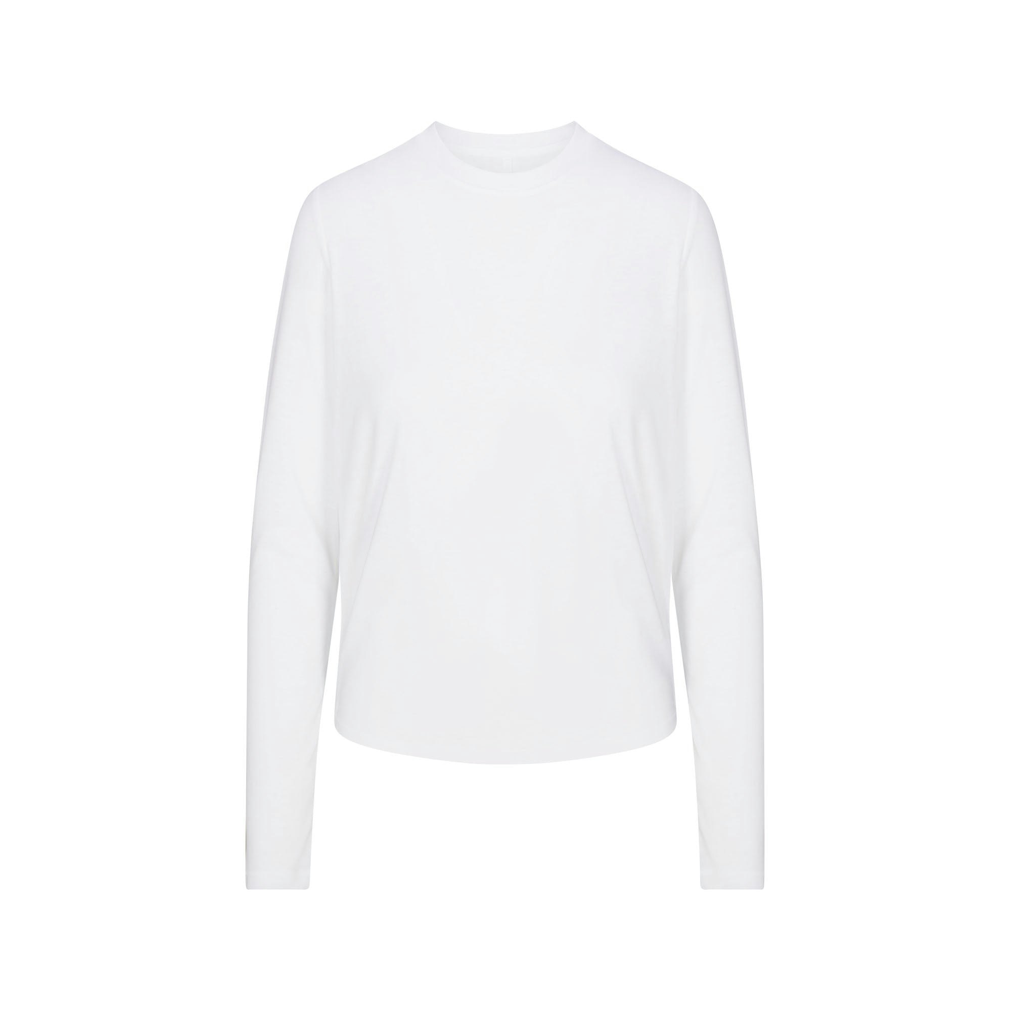 white long sleeve shirt