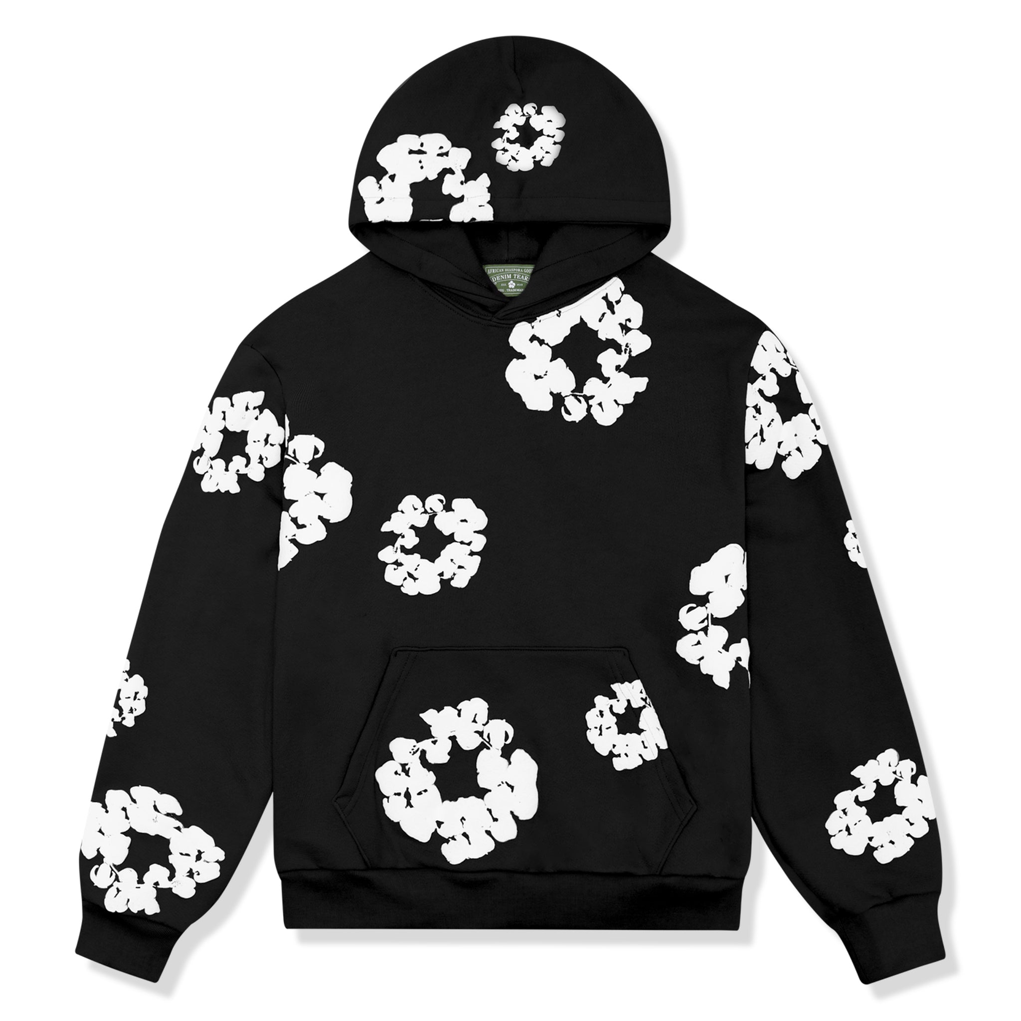 black denim tears hoodie