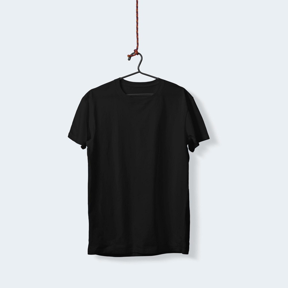 black t shirt