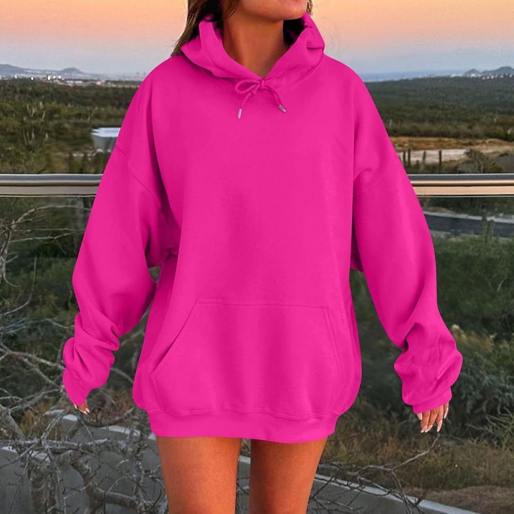 pink hoodie