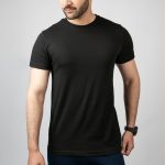 black shirt