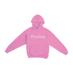 pink hoodie