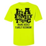 family reunion shirts