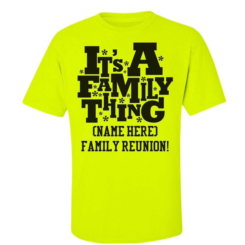 family reunion shirts