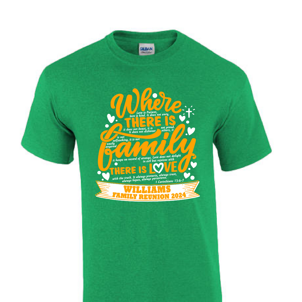family reunion shirts