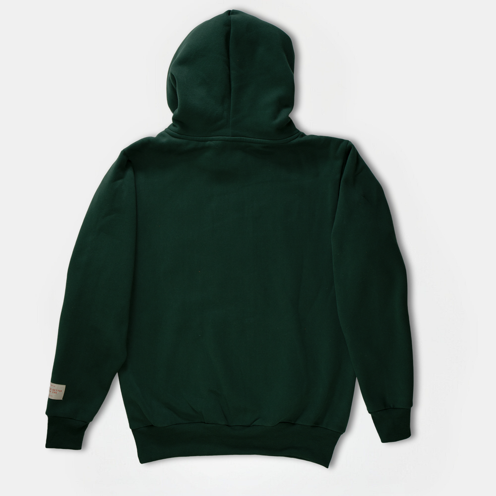 green hoodies