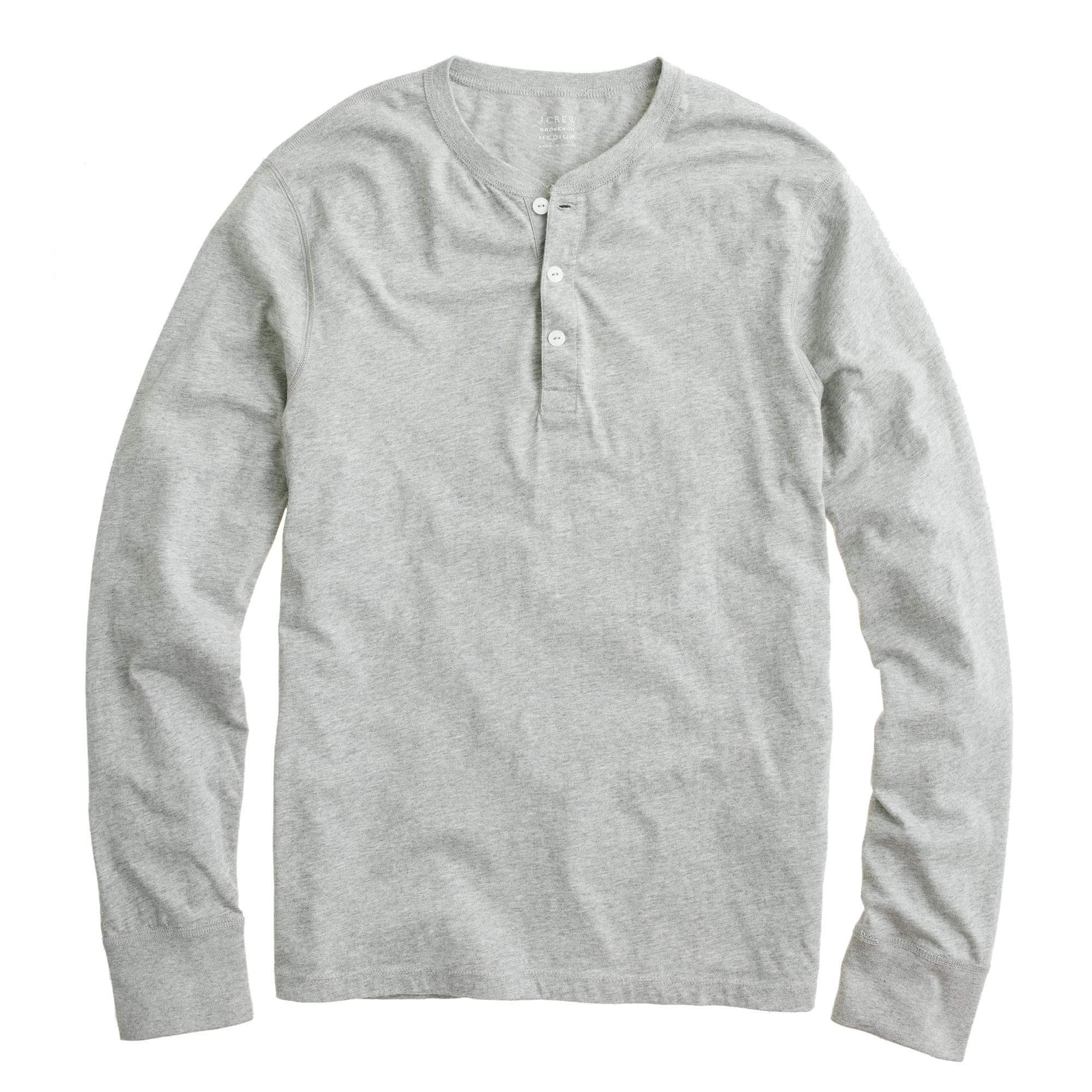henley shirt men