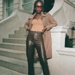 leather pants women