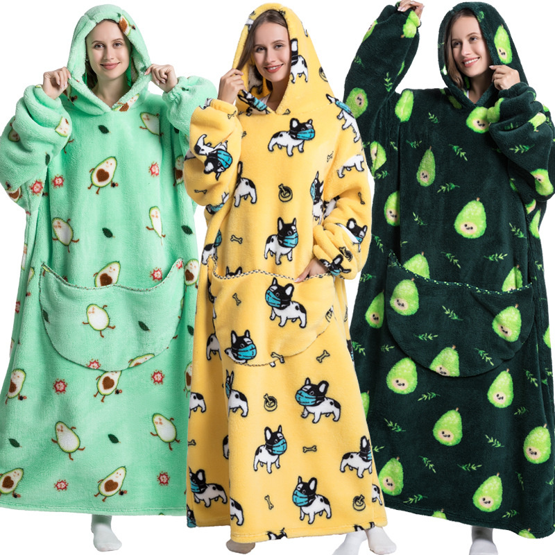 Longer-Size-Hooded-Blanket-Silky-Soft-Wearable-Kids-Adults-Hoodie-Blanket-Snuggy-Giant-Sweatshirt-Wearable-Hoodie-Blanket