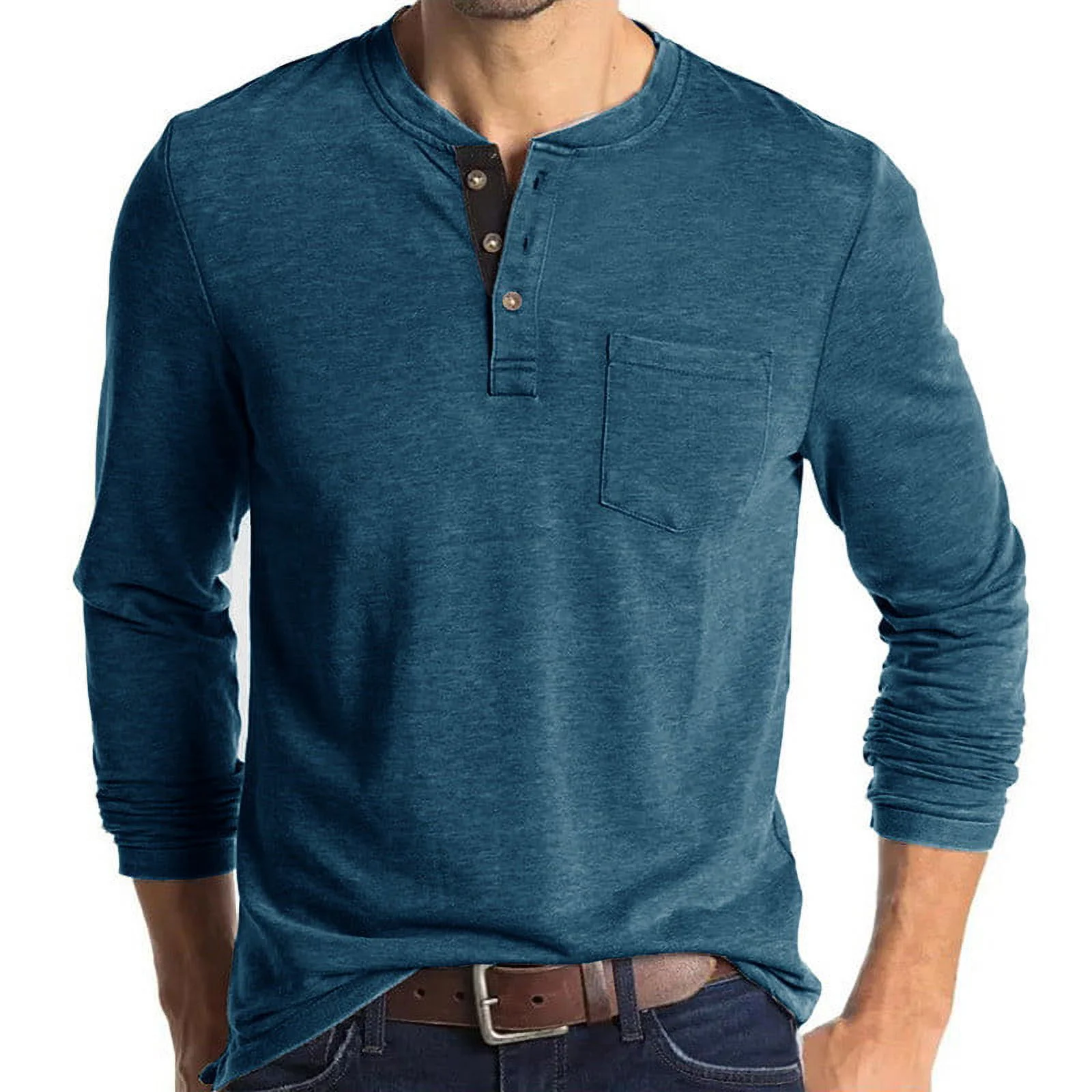 henley shirt men