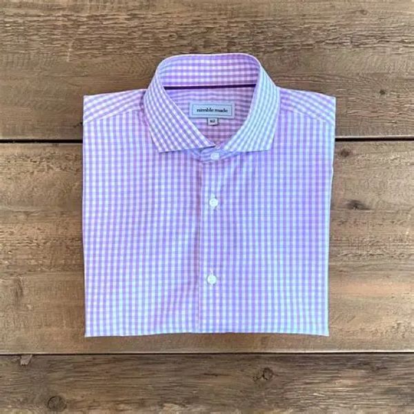 fold a collared shirt