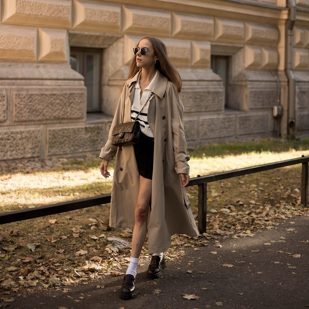 short skirt long jacket
