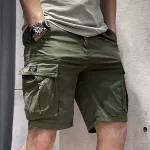 men's 5 inch khaki shorts