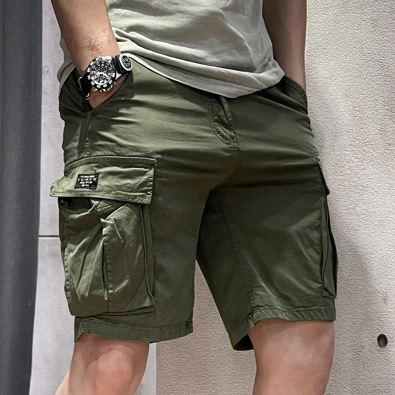 men's 5 inch khaki shorts