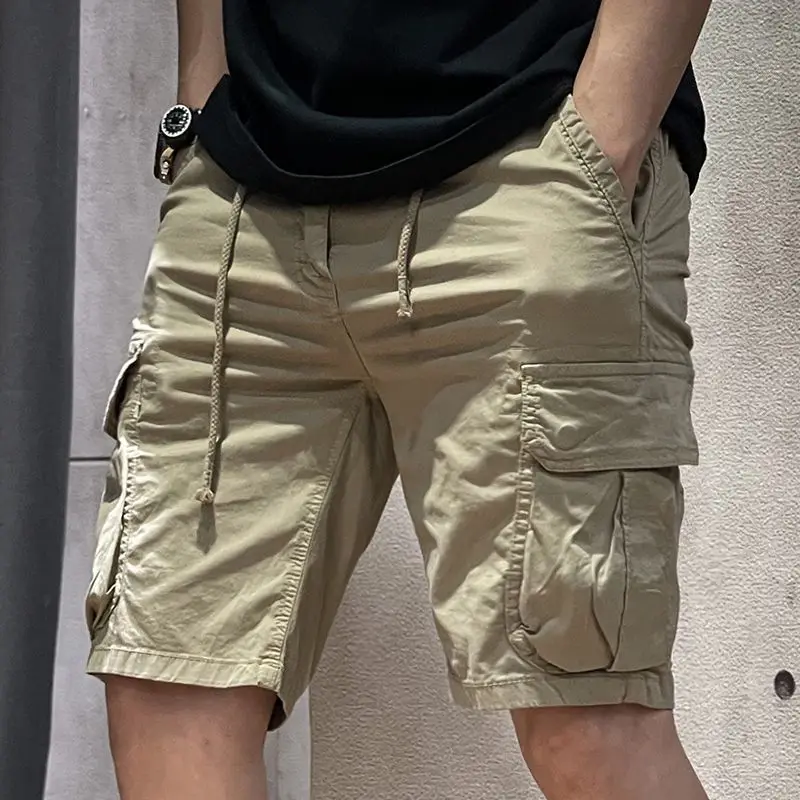 men's 5 inch khaki shorts
