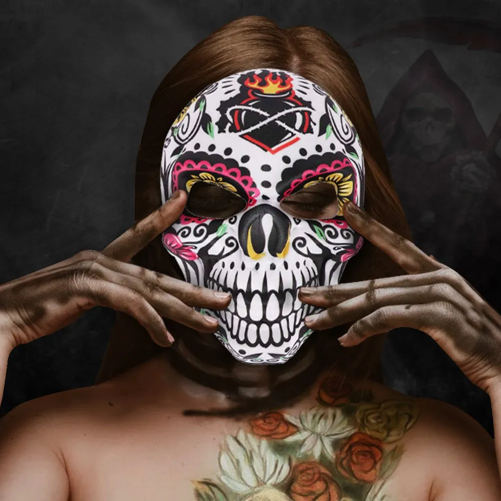 Dia de los Muertos dress-up