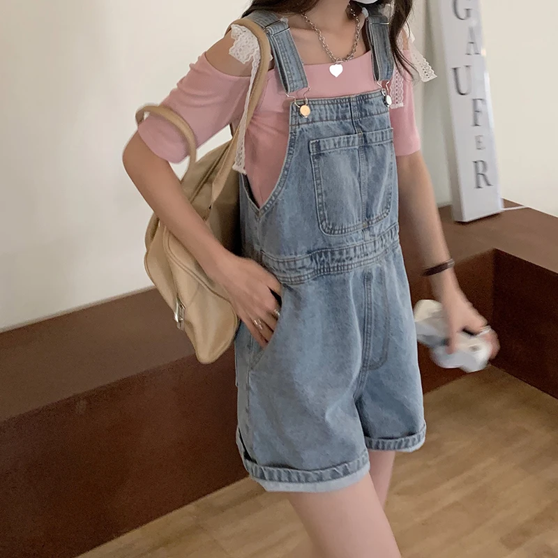 overall shorts