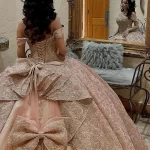 rose gold dress