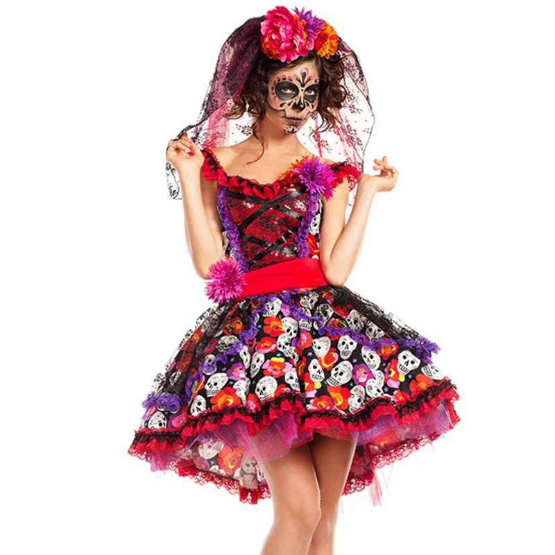 Dia de los Muertos dress-up