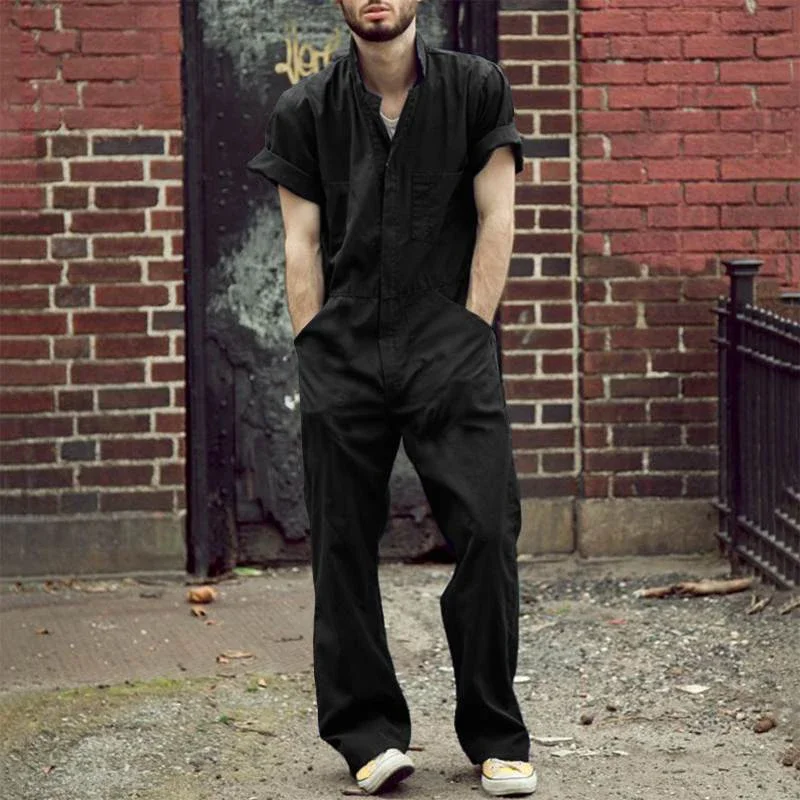 black jumpsuit with jacket