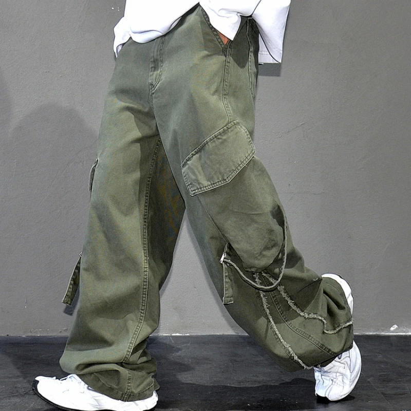 green cargo pants men