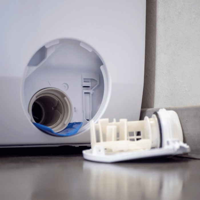 why is my washing machine not draining